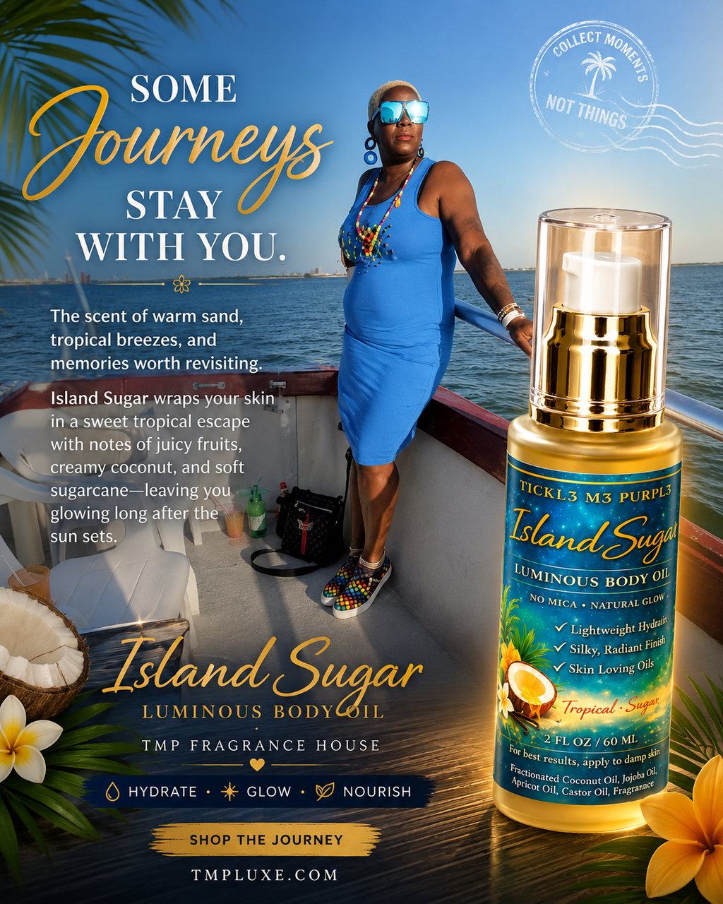 Island Sugar Luminous Perfume Body Oil (Seasonal)