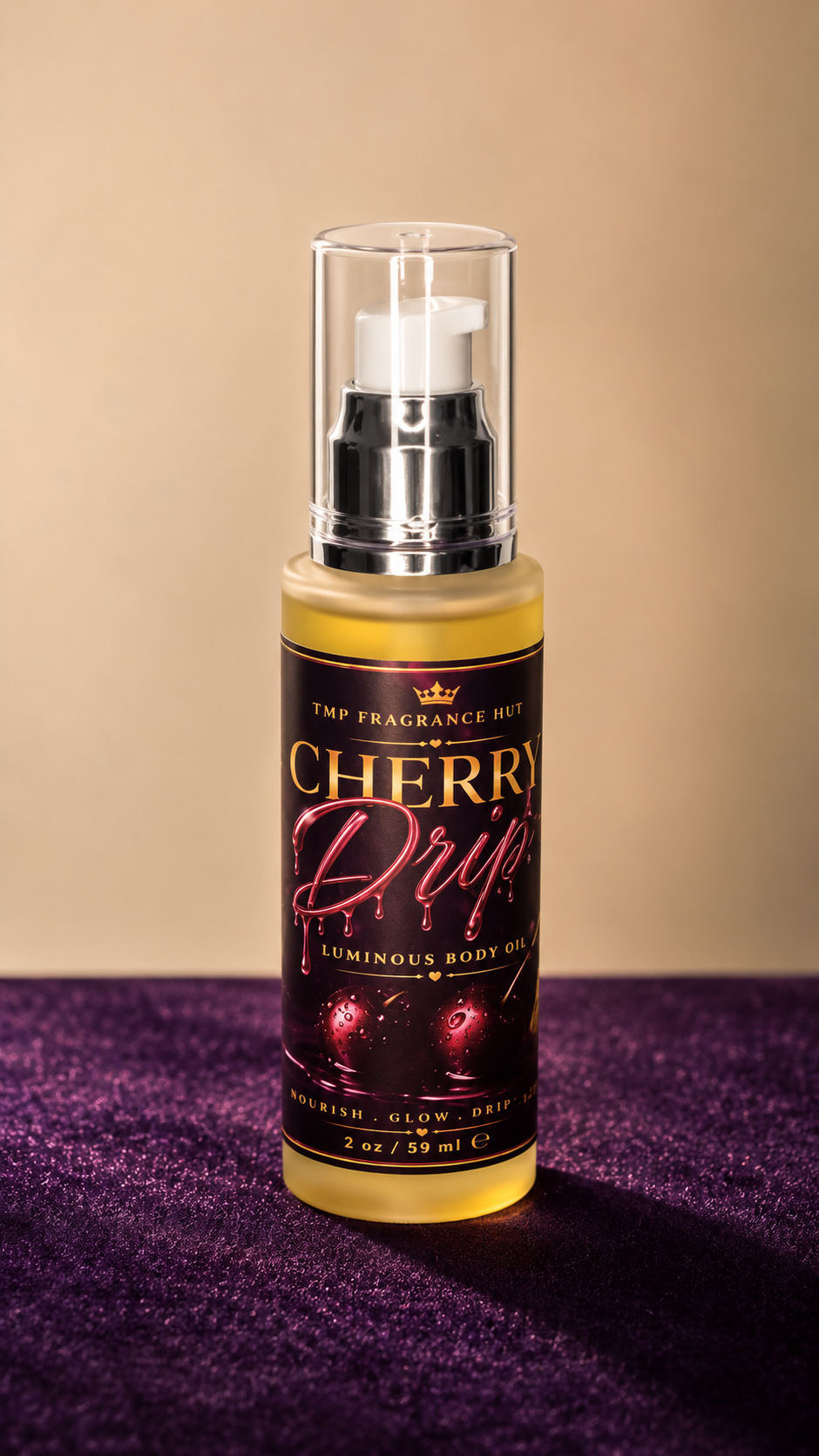 Cherry Drip Luminous Perfume Body Oil