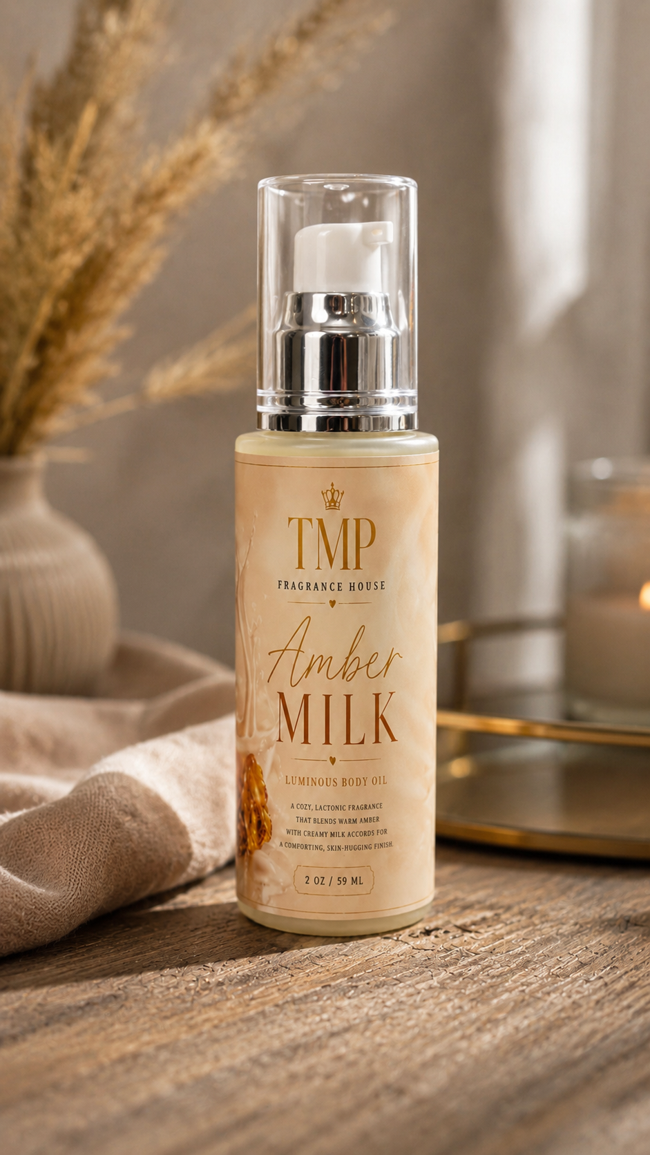 Amber Milk Luminous Perfume Body Oil