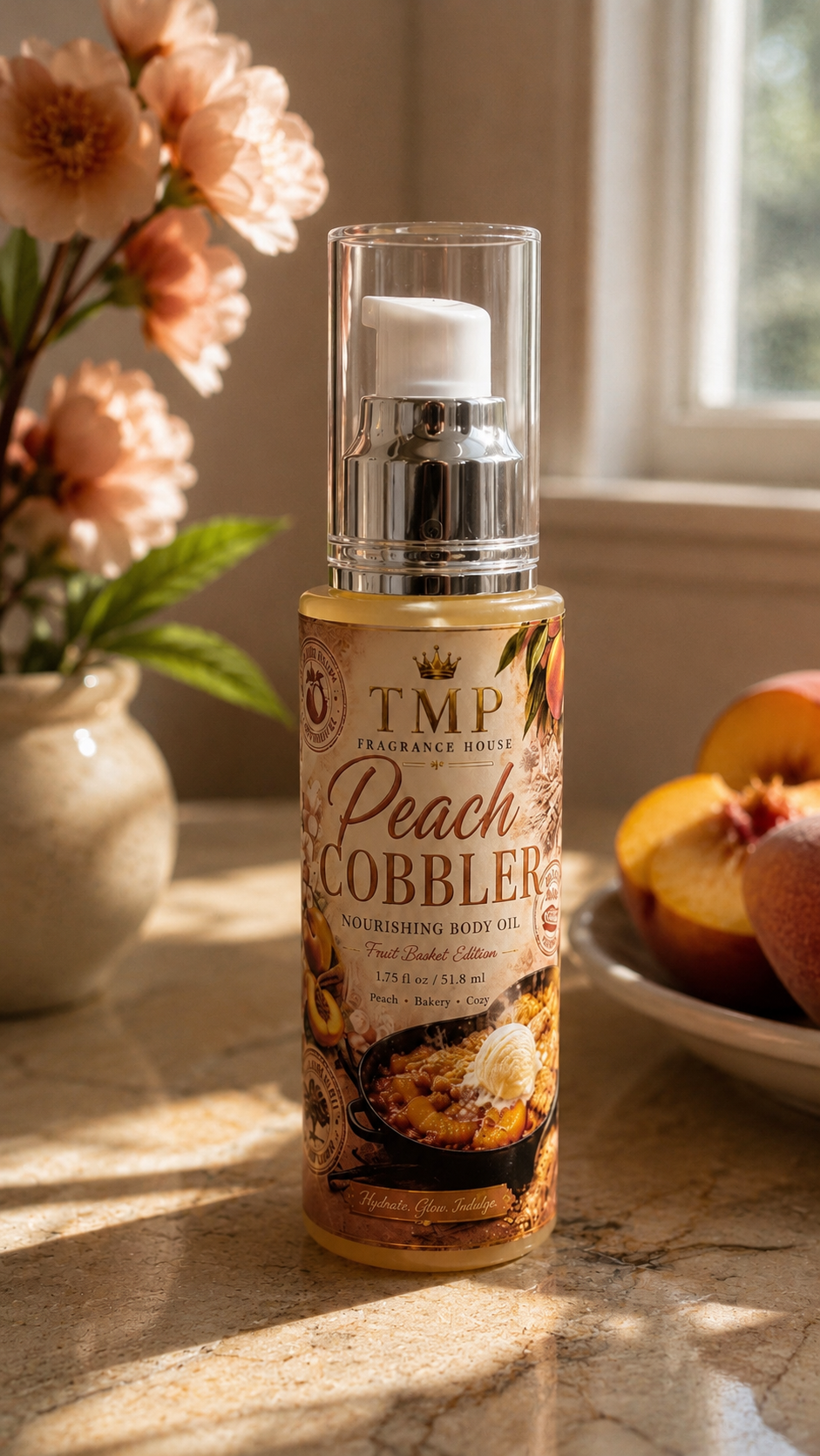 Peach Cobbler Luminous Perfume Body Oil