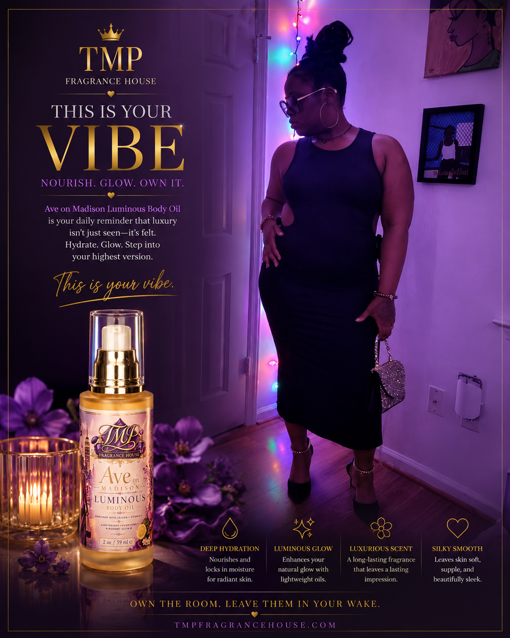 Ave on Madison Luminous Perfume Body Oil
